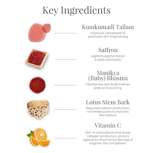 Forest Essentials Kumkumadi Ayurvedic Night Cream | Brightening & Anti-Pigmentation Face Cream | Reduces Dark Spots & Blemishes | Hydrating Night Moisturizer | For All Skin Types | 30g - Image 2